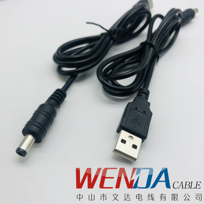 Production and processing 5V2AUSB turn DC5521 power cord intelligence Home Furnishing LED Lighting power cord
