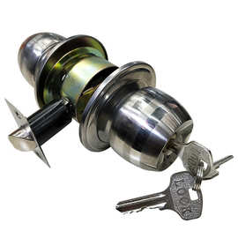 【产地货源五金门锁】钢双线铜芯锁 不锈钢房门锁 房间门锁厂家