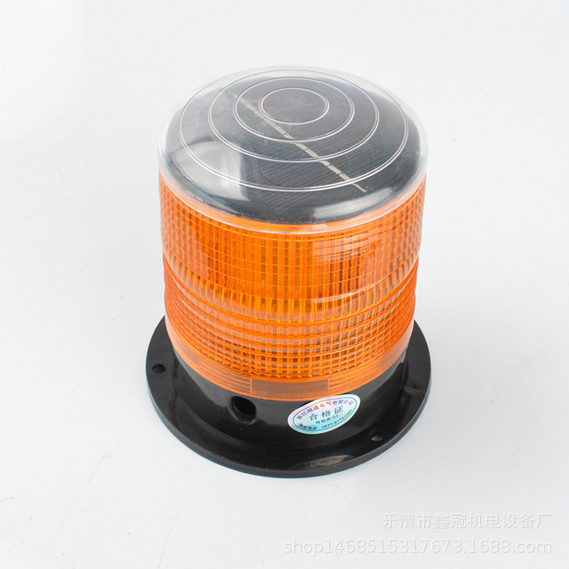 太阳能吊塔警示灯船用信号灯交通施工爆闪灯夜间频闪光围挡障碍灯