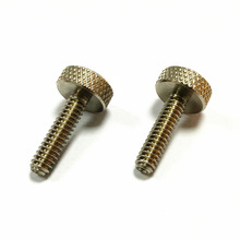 工廠低價直銷 不銹鋼網紋手擰螺絲 台階螺絲 非標定制螺釘
