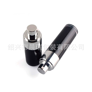 新款亚克力韩式真空瓶 圆形真空瓶 精华瓶 隔离霜瓶 粉底液瓶30ml