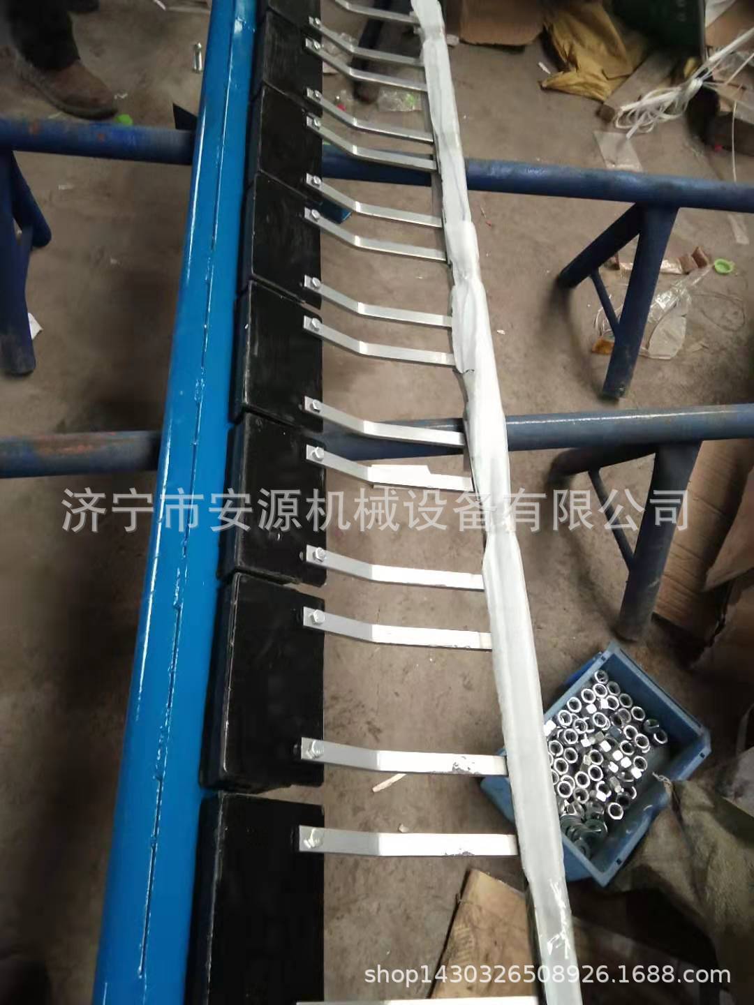 新疆头道合金橡胶清扫器  合金刮板清扫器  H型合金清扫器