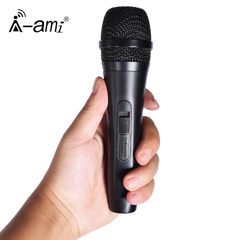 Микрофон AMI DQ-222 черный без упаковки