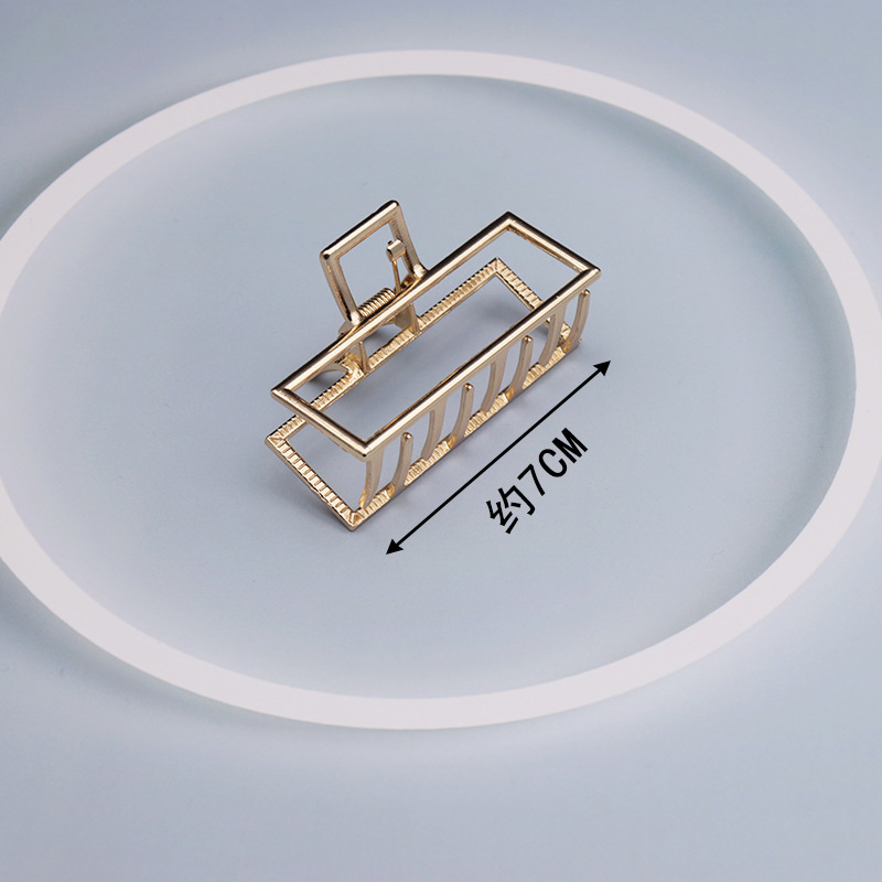 KC金 小号方形发夹