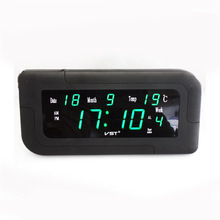 LEDfv LEDrR LED֔aR LED calendar wall clock