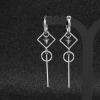 Earrings suitable for men and women, ear clips stainless steel, wholesale