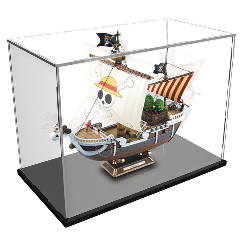Bandai 65509 One Piece пиратский корабль Golden Merry, прозрачный акриловый дисплей с пылезащитным чехлом
