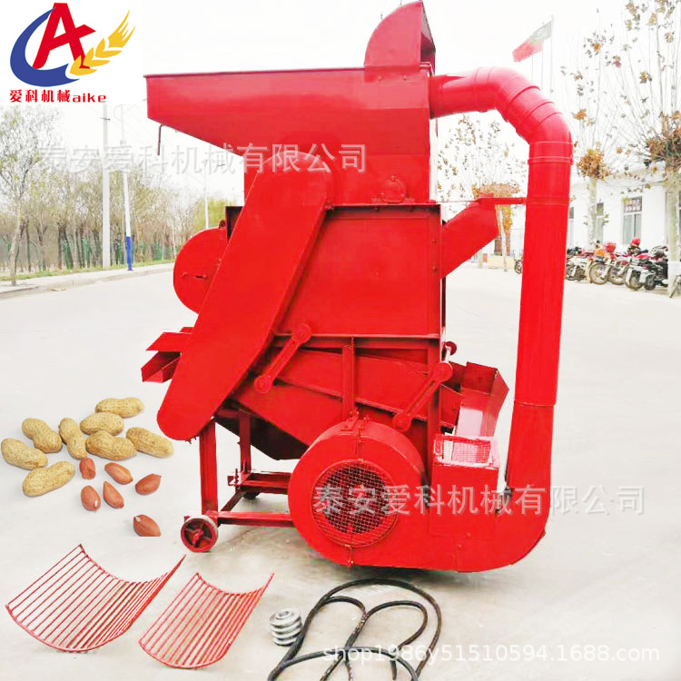 油坊花生脱壳机 自动回剥花生去皮机 廊坊脱花生壳机器