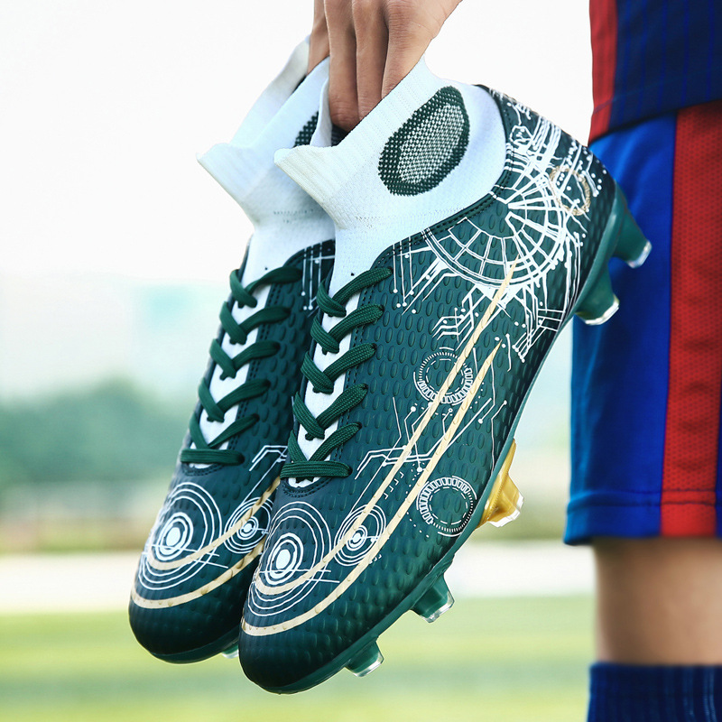 Neue High Top Socken mit langen Nägeln Fußball Herren Mandarin Duck Grass Erwachsene Wettkampf Sport Socken, Outdoor Training_voghion.com