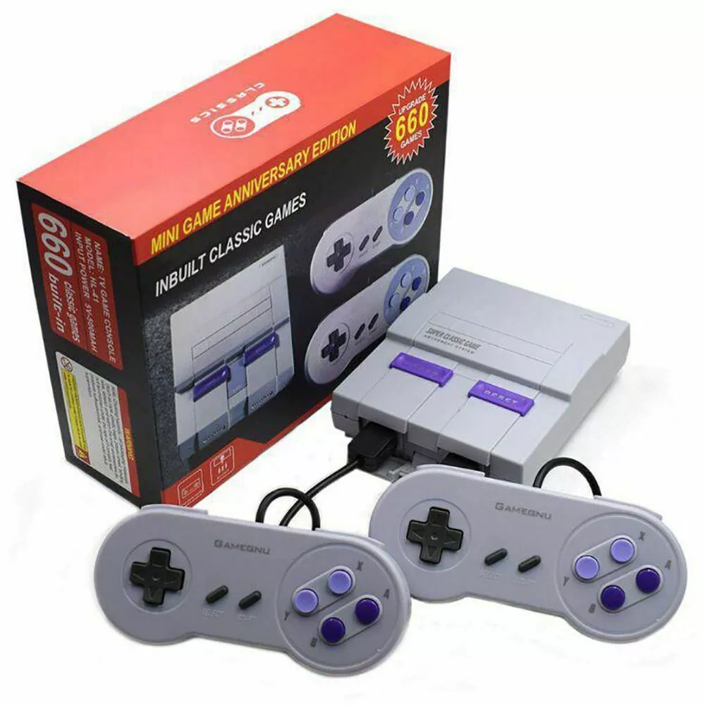 Игровой хост SUPER NES SFC660 8-битная игровая консоль SNES MINI Хост MINI NES