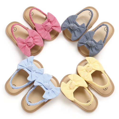 Summer 0-1 year old baby toddler shoes soft bottom baby shoes air-breathable sandals