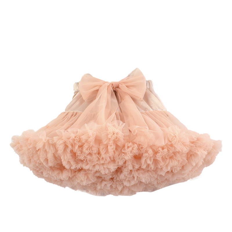 Amazon autumn winter European and American ins children's dress children's net yarn skirt girl princess skirt fluffy skirt Tutu children's skirt