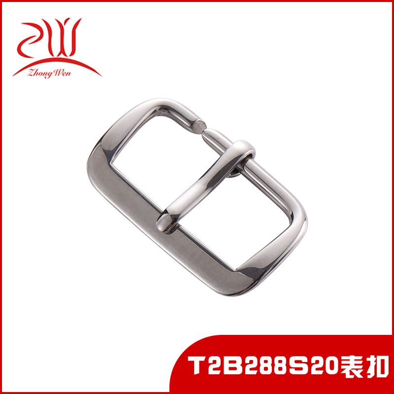 Wholesale of Marine silicone watch strap buckles, Apple watch straps, stainless steel watch buckles, 20 watch strap metal buckles from the manufacturer pic 4