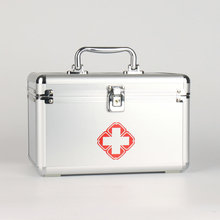 现货小号医药箱急救箱10寸铝合金出诊箱手提医疗箱家用药箱收纳箱