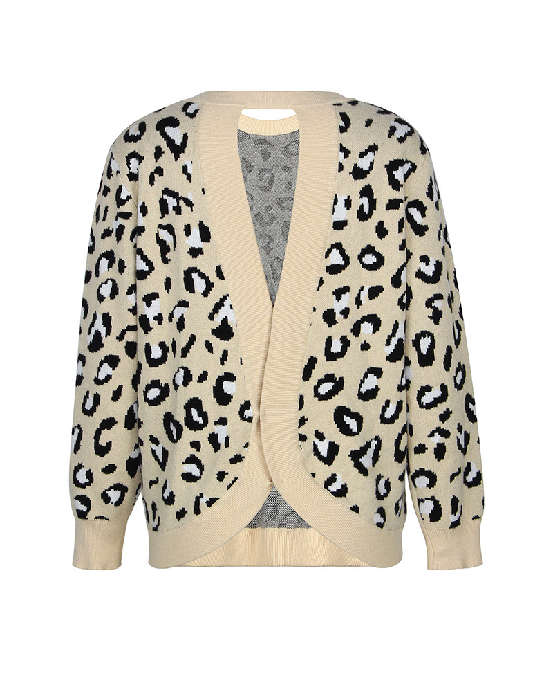 autumn and winter fashion leopard sweater NSDY7666