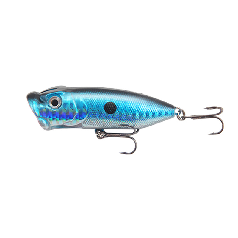 Small Popper Fishing Lures 65mm 10.5g Hard Plastic Baits Fresh Water Bass Swimbait Tackle Gear