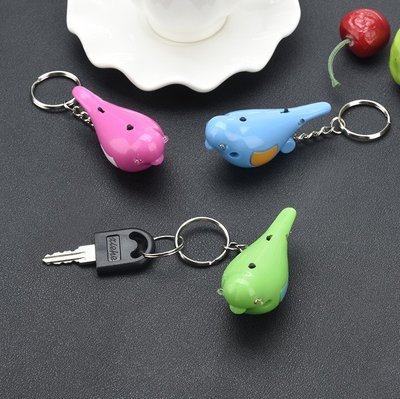 Unisex Gender Artistic Style Artistic Animal Bird Plastic Unisex Bag Pendant Keychain