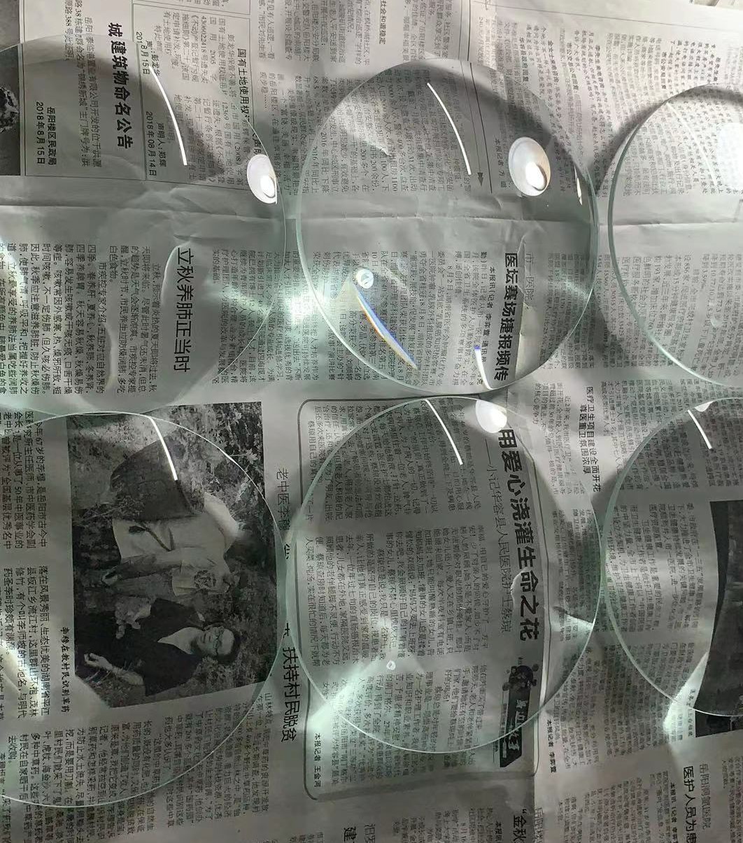 127mm光学透镜 面板灯光学仪器配件 舞台灯光棱镜光学玻璃现货