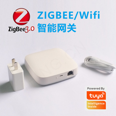 塗鴉智能Zigbee/wifi網關支持3.0開放協議智能家居