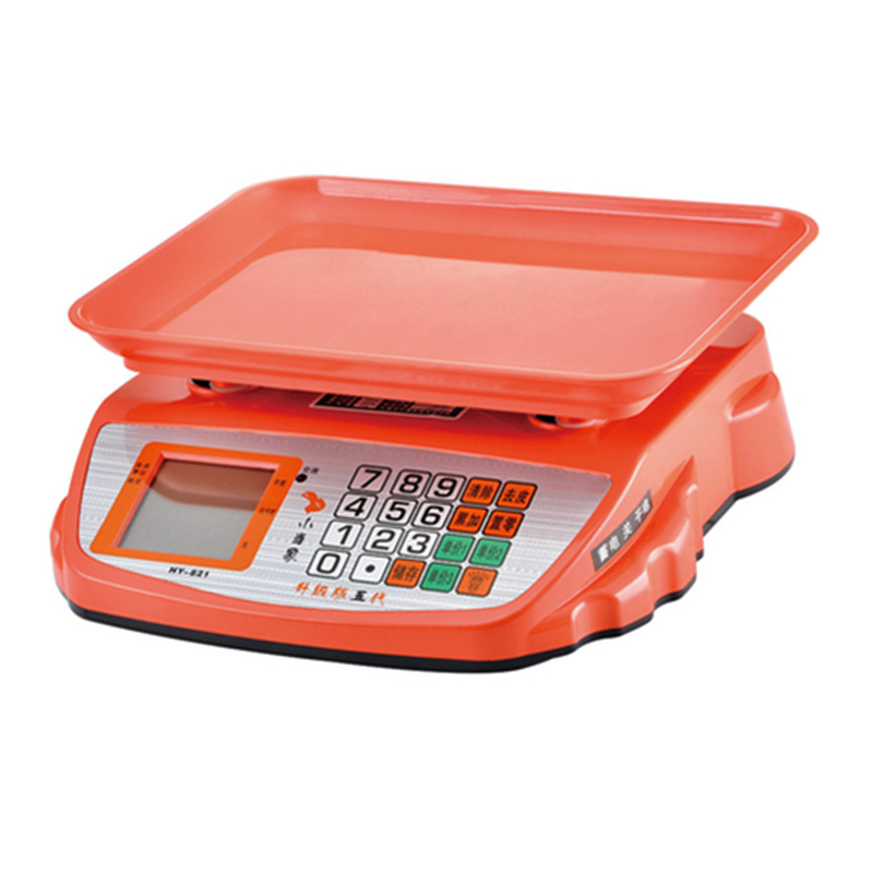 30kg/40kg外贸英文电子计价秤电子台秤电子称电子厨房秤干电两用