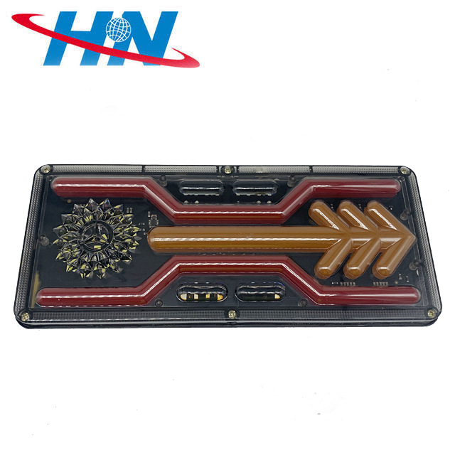 Camión camión bomba remolque 24V impermeable durable anti-Smashing fuerte brillo luz de freno luz lateral montaje de la luz