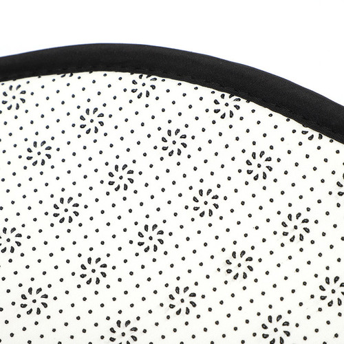 Camellia car seat cushion, winter plush printed three-piece car seat cushion set, car four-season universal seat cushion for women