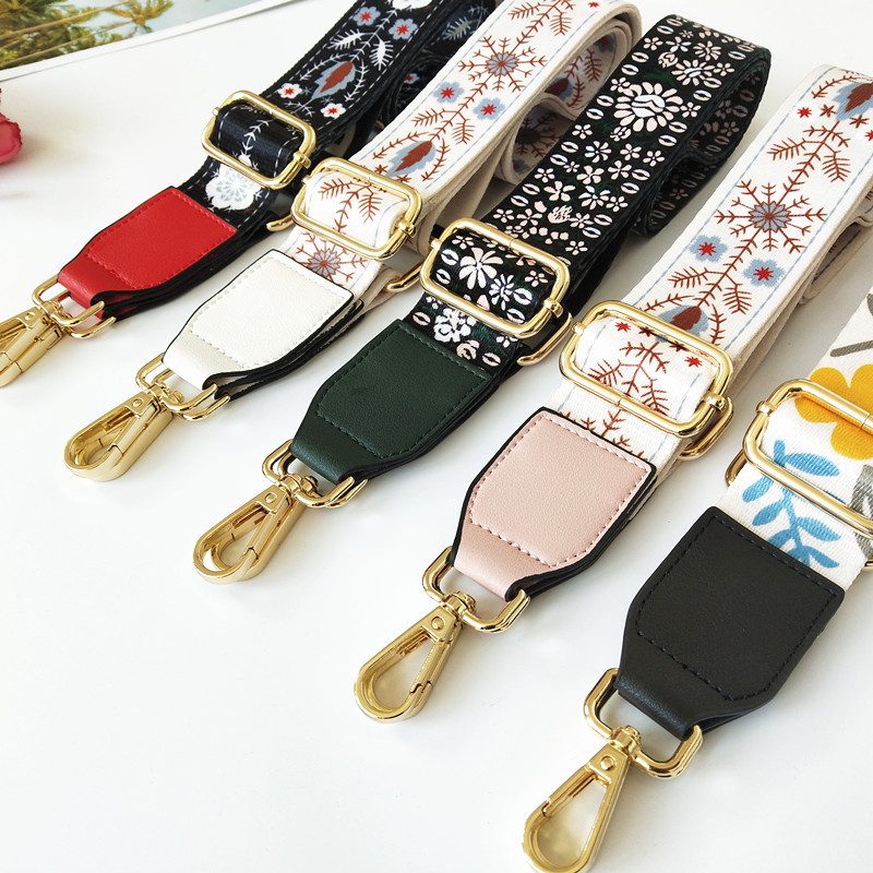 1 Pièce Coton Polyester Fleur Sangle De Sac display picture 2