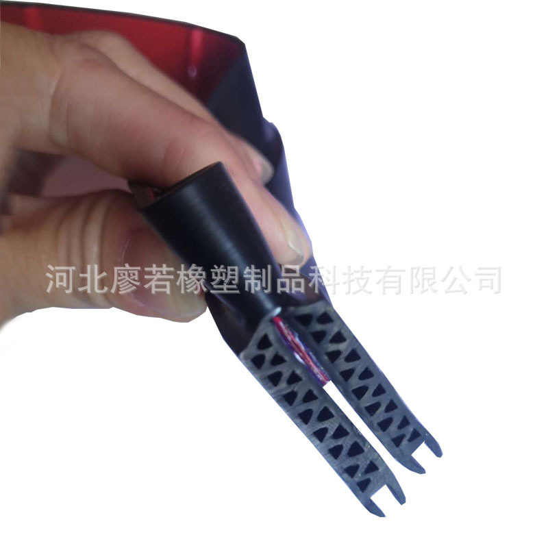 硅胶门缝门底密封条 自粘型防盗门条玻璃门防水胶条木门防风贴