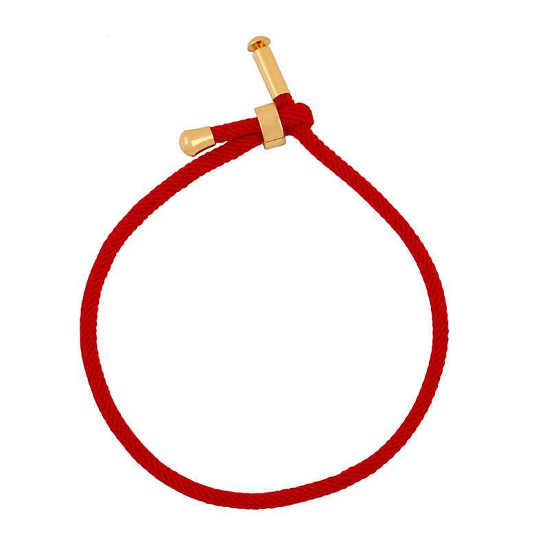Bracelet neues Produkt auf den Markt gebracht rotes Seil Armband 26 Buchstaben Armband ins Wind Paar Armband Armband brc32picture34