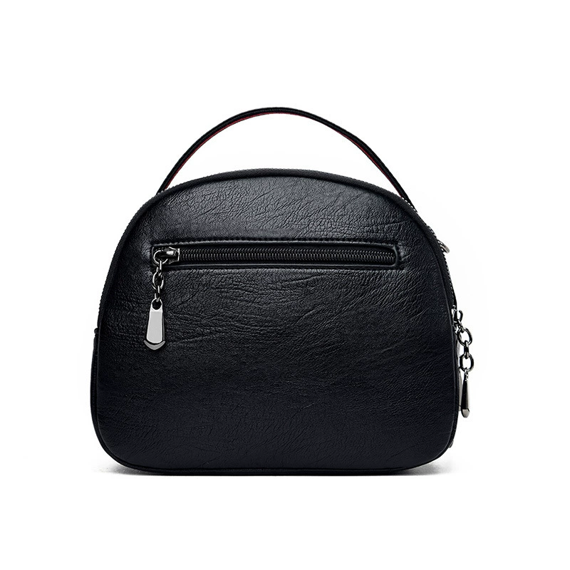One‑shoulder bag, Korean style, soft polyurethane, compact 21×9×17 cm