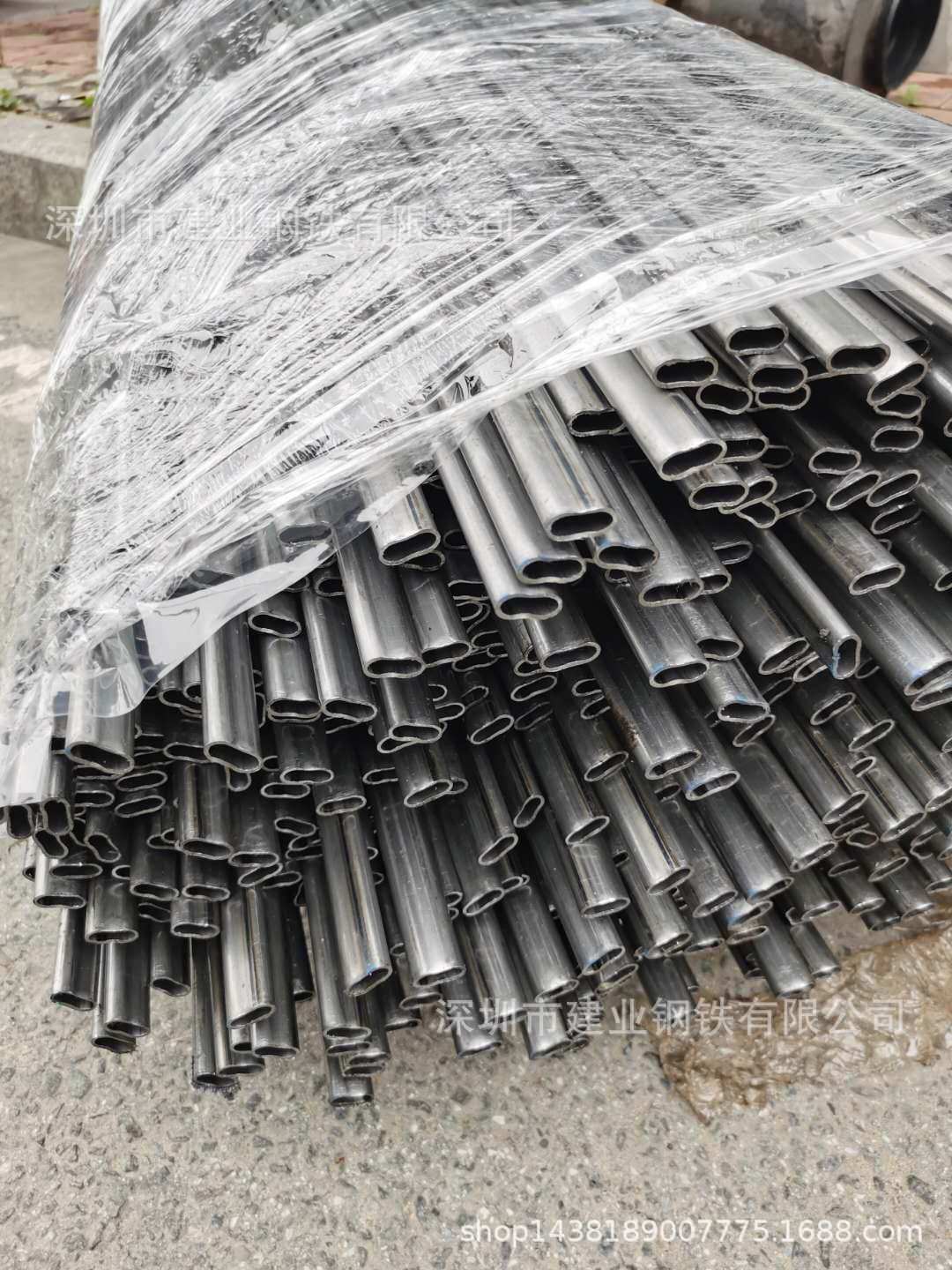 浙江扁平椭圆管20*46椭圆钢管25*45异型管25*55椭圆钢管铁管40x80