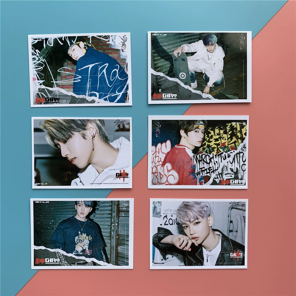 Новый альбом Stray Kids Go Sheng Live, маленькая карточка, лумо-карточка, открытка STAY, случайная карточка SKZ
