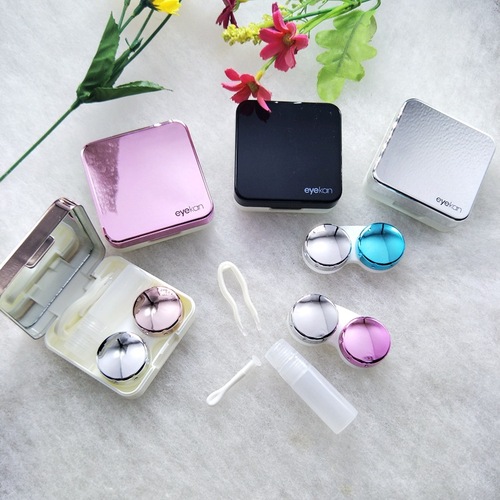 Wholesale Keda Contact Lens Case Reflective Myopia Contact Lens Companion Box/K1520 Invisible Storage Box