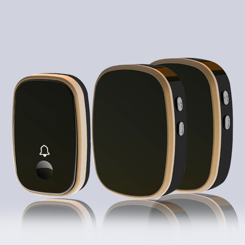 intelligence doorbell One Trailer Two wireless household BUZZ doorbell Electronics waterproof Distance Remote Pager wholesale