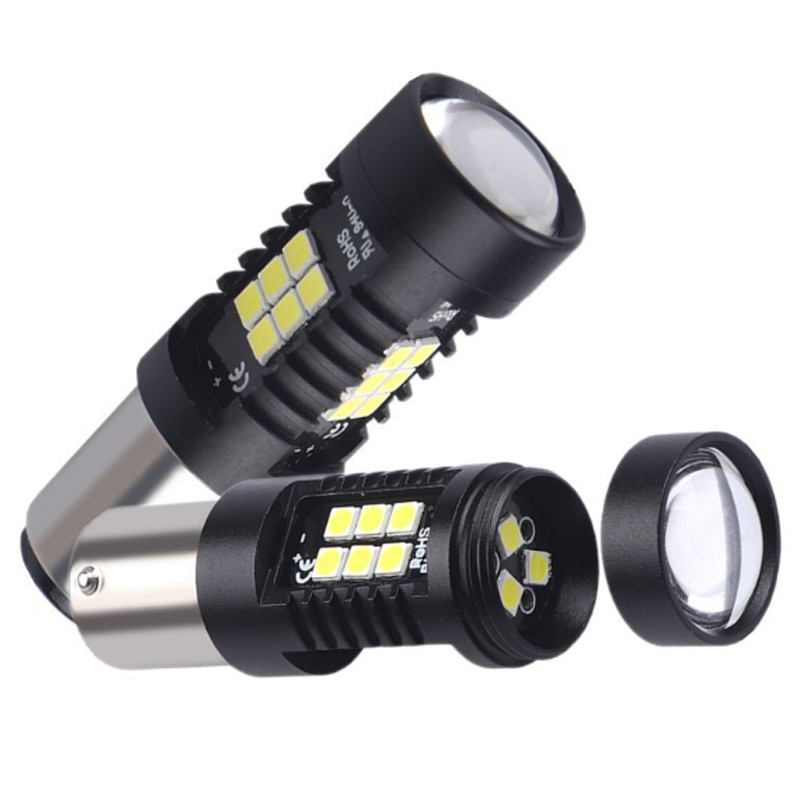Auto LED luces de dirección 1156 BA15S 3030 21SMD 1157 BA15D luces de marcha atrás luces de freno