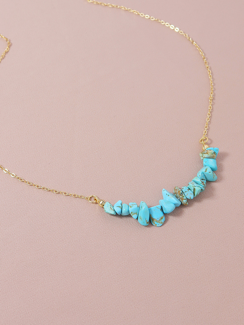 Hot Selling Fashion Jewelry Crushed Stone womenu0027s Necklace