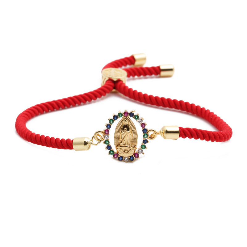 Brazilian style copper micro-set zircon adjustable bracelet Valentineu0027s Day gift wholesale nihao