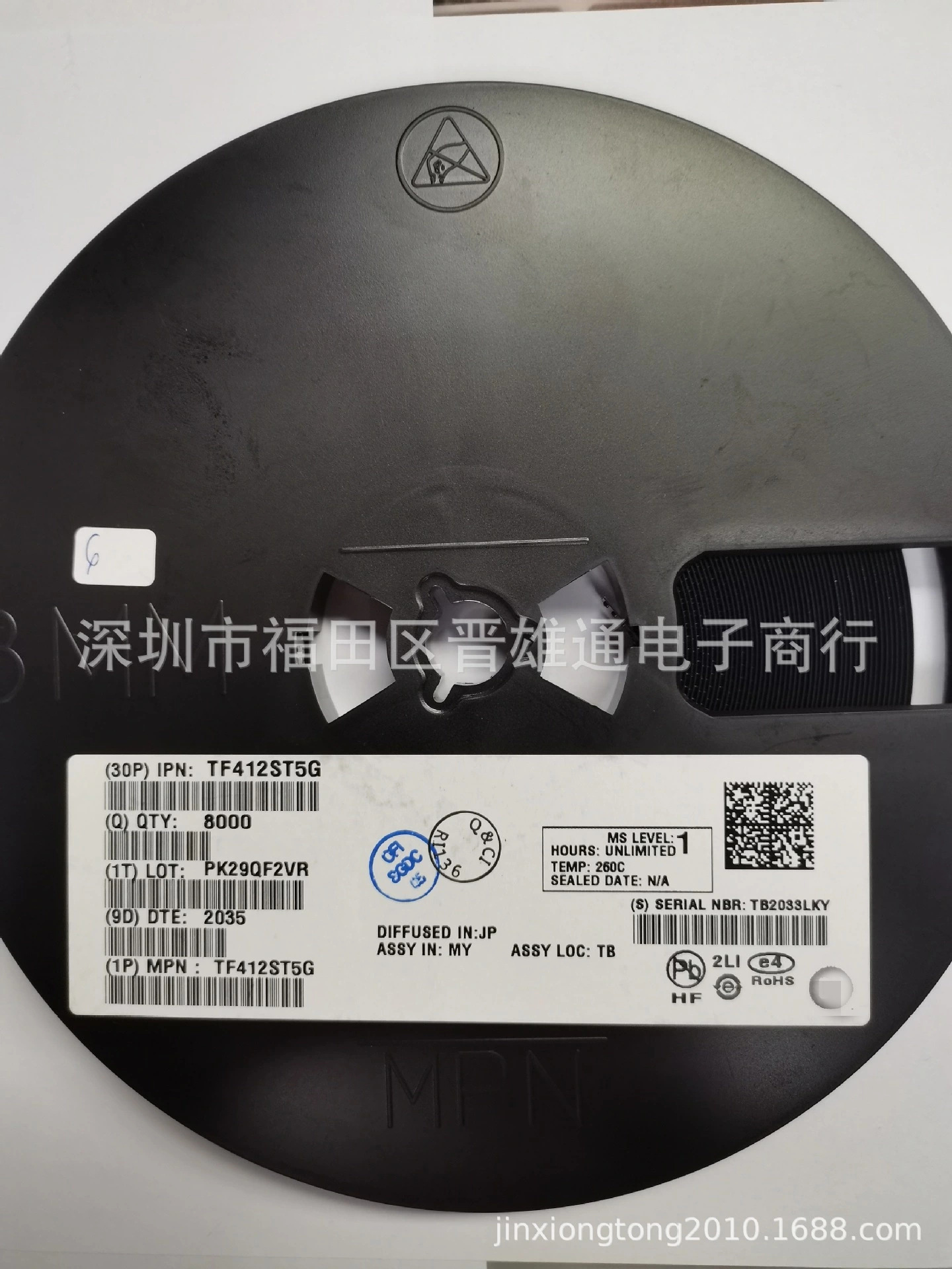 TF412ST5G SOT-883|ms