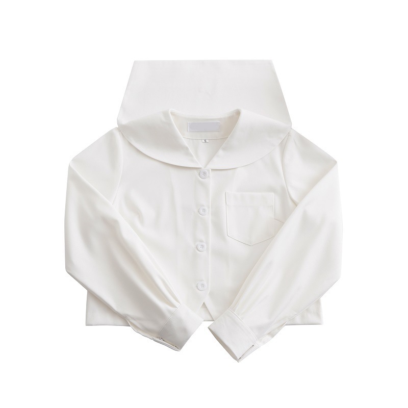 기본 JK 유니폼 선원 세트 중간 세트 간토 삿포로 간사이 브레스트 흑백 여름 재킷 긴 짧은 소매