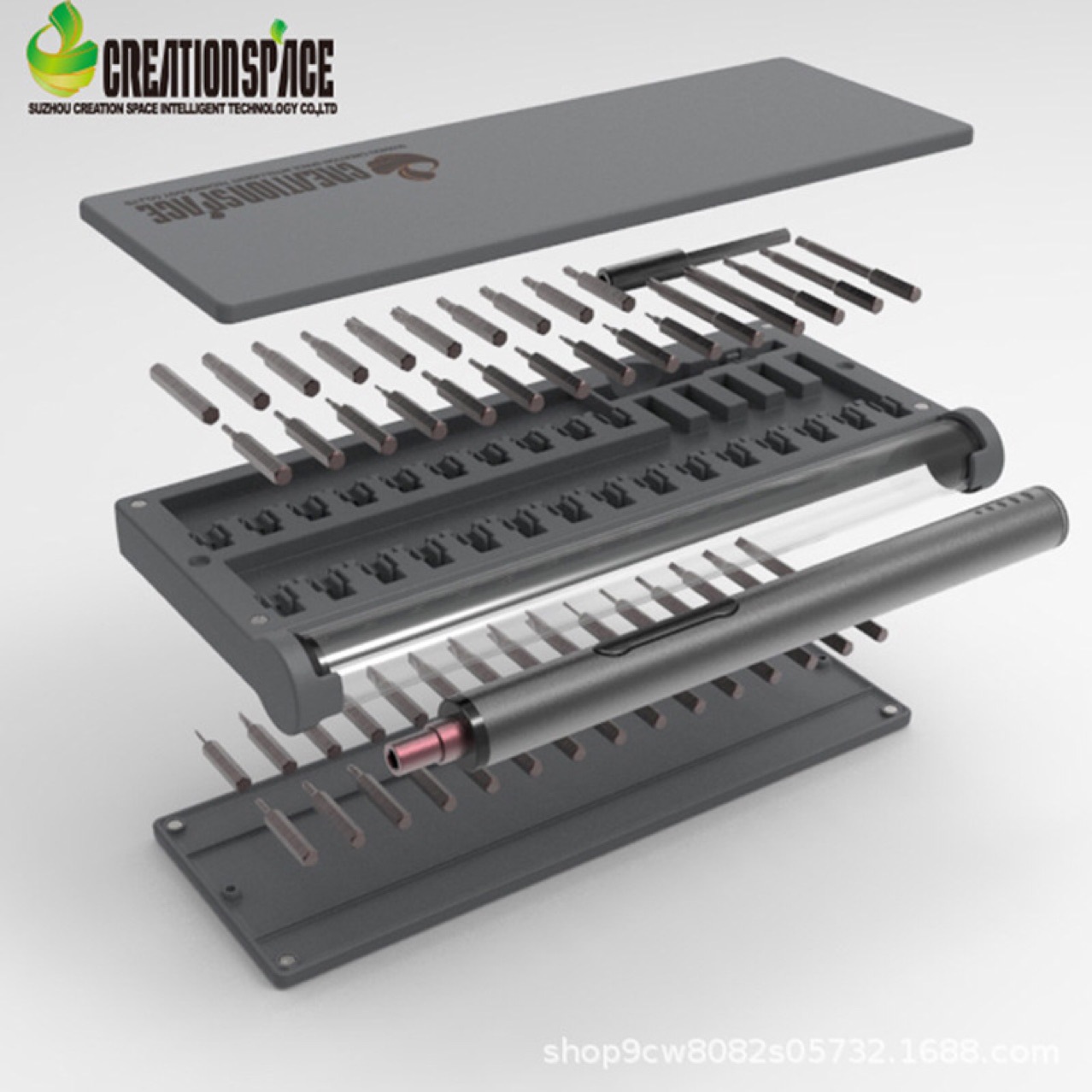 CS03B锂电小微型电动手机螺丝刀起子套装 迷你自动螺丝批组合