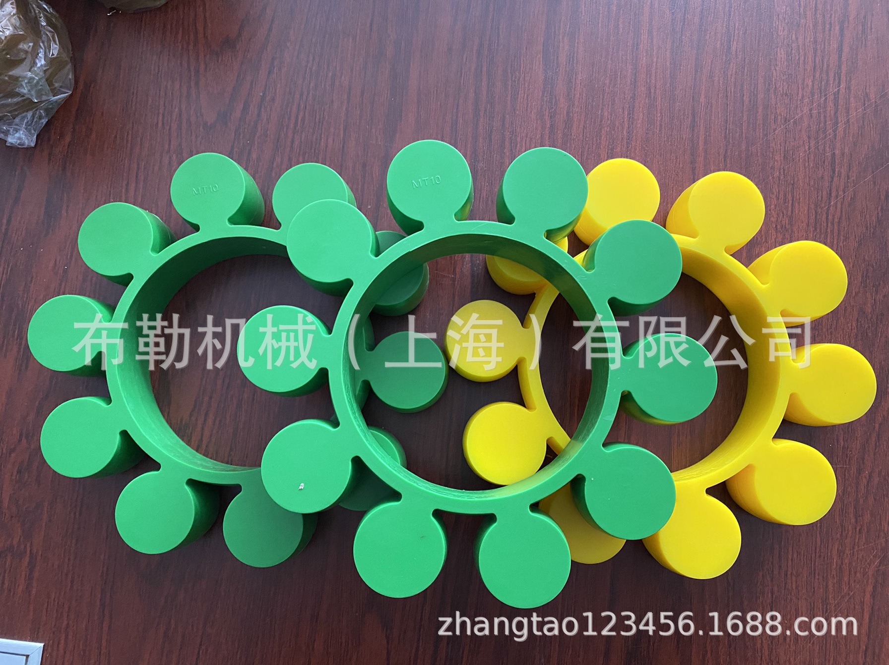 上海布勒黄色/绿色/蓝色弹性体GB5272-85 联轴器缓冲垫/胶块MT.10