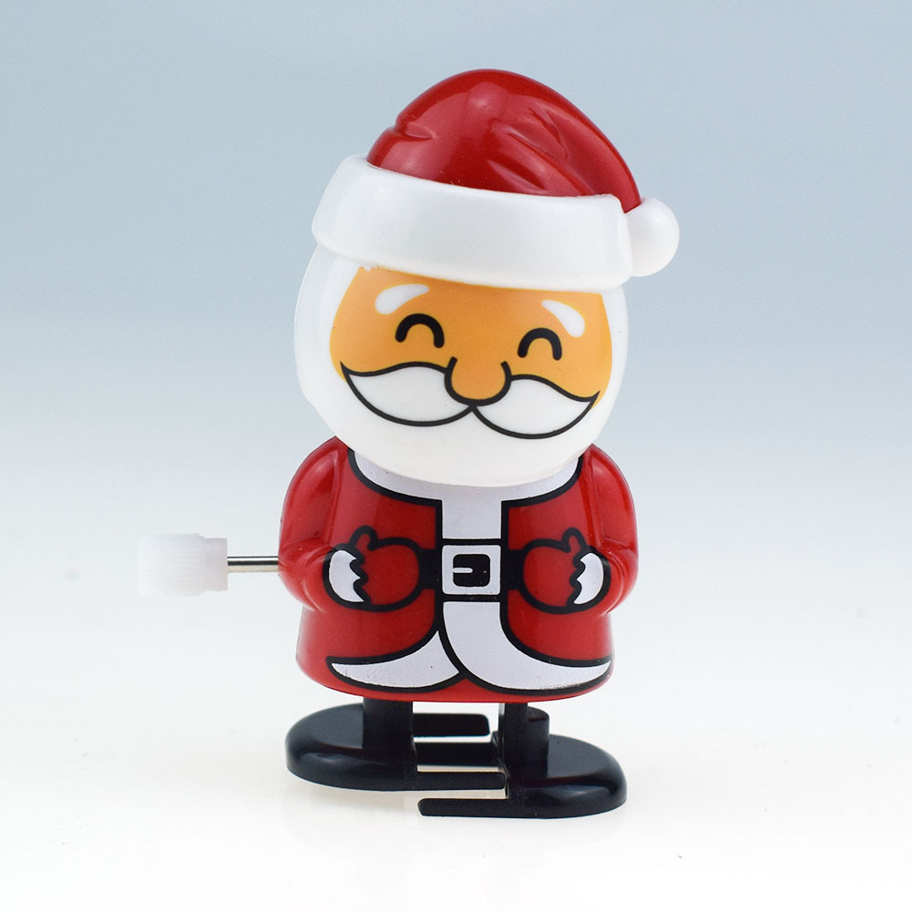 Cute Children's Plastic Clockwork Shaking Head Christmas Toy display picture 2