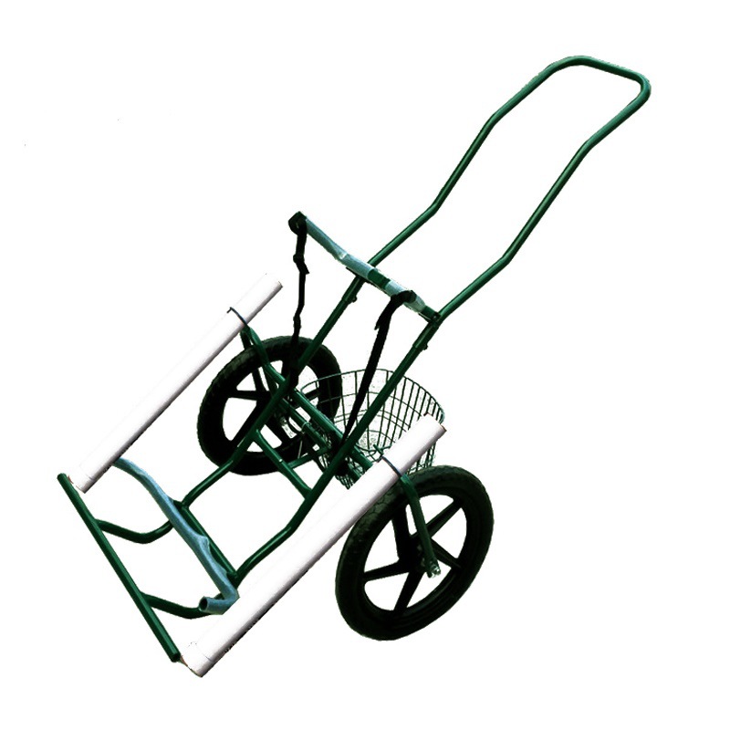 高尔夫球包托运车球童推车手拉车球场设备golf单双包可调节球包车|ms