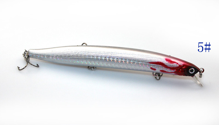 10 Colors Suspending Minnow Lures Hard baits Fresh Water Bass Swimbait Tackle Gear