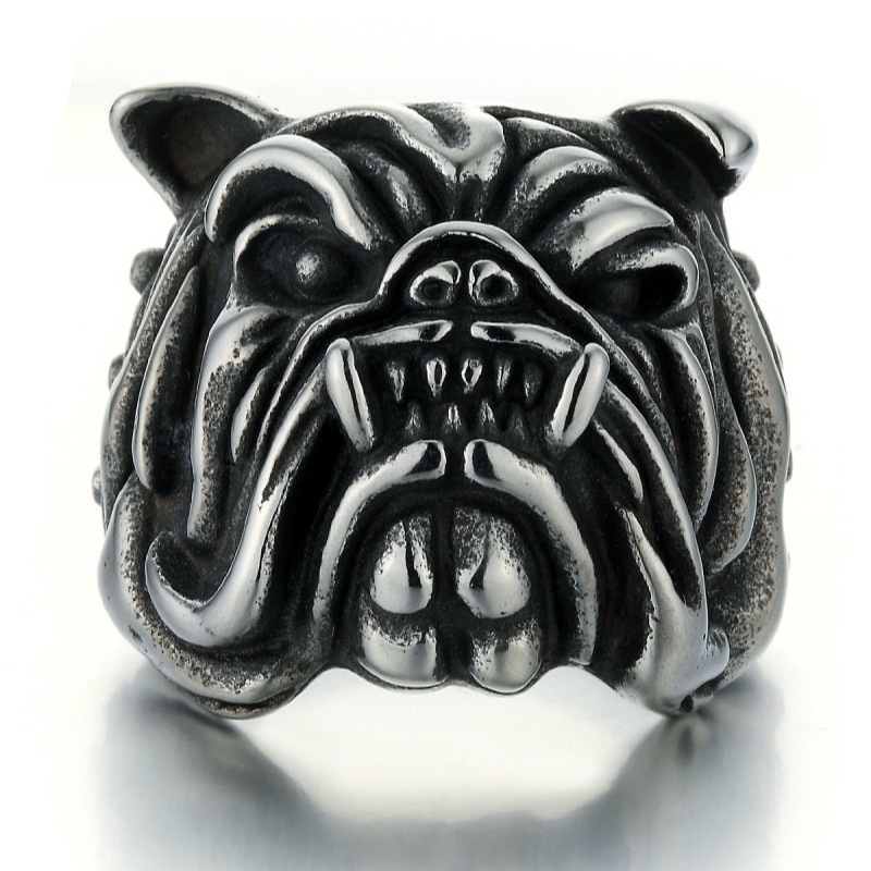 Retro Animal Alloy Plating Menu0027S Open Ring