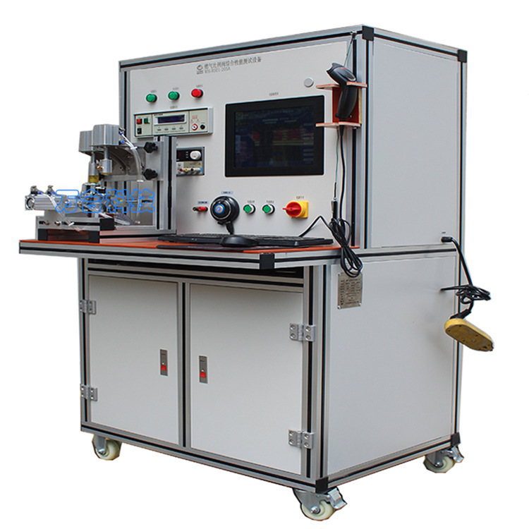 燃气比例阀综合性能检测设备侧