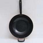 厂家直供加厚陶瓷不粘锅多功能炒锅家用无油烟煎炒一体锅炒锅