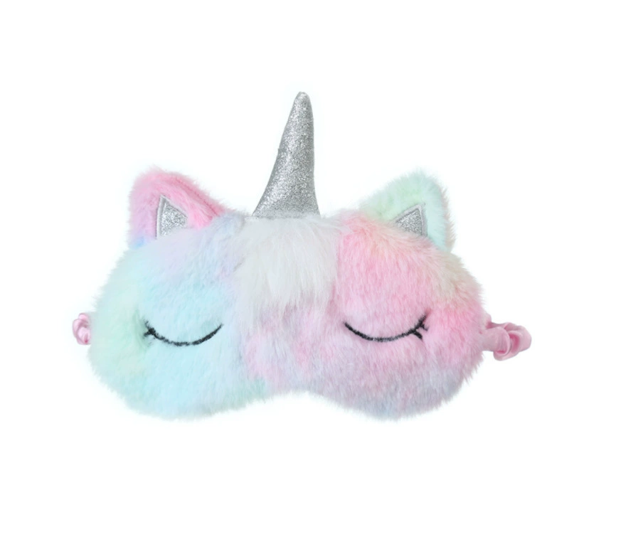Fuchsia cute sleep mask, gradient