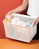 533AAE. Cave basket classic debris organizational basket with hand -visual storage basket large storage box