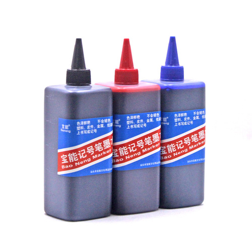 Ink 500ML ink oil-based marker ink large pen water refill liquid large capacity non-fading and non-removable